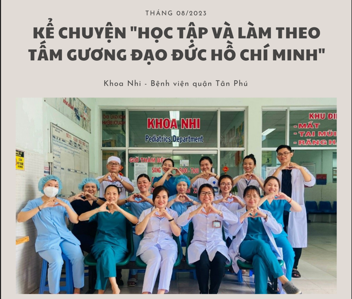 Kể chuyện tấm gương đạo đức Hồ Chí Minh 