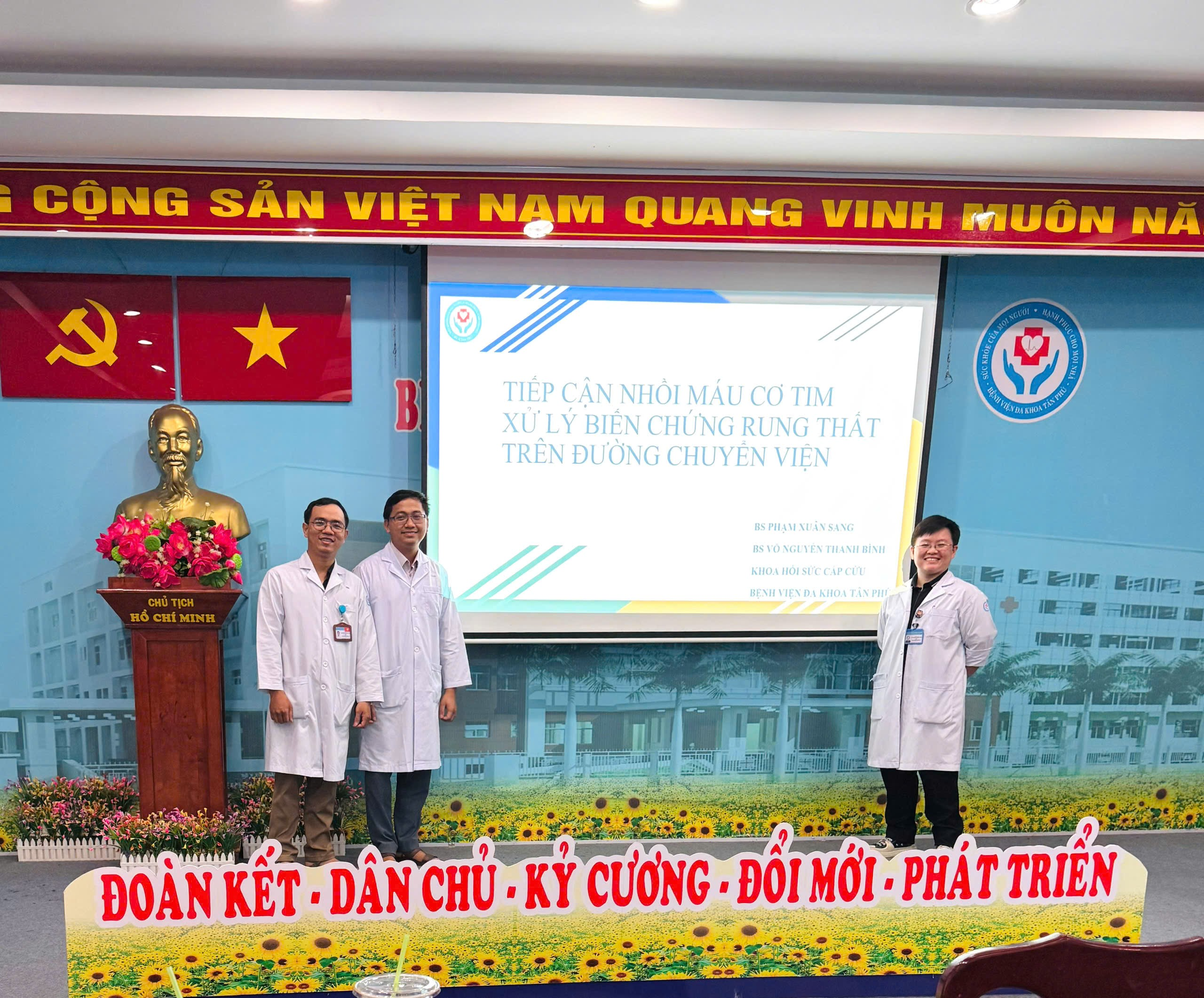 benh vien da khoa tan phu to chuc tap huan ky nang hoi sinh tim phoi tho may cho nhan vien y te tuyen co so