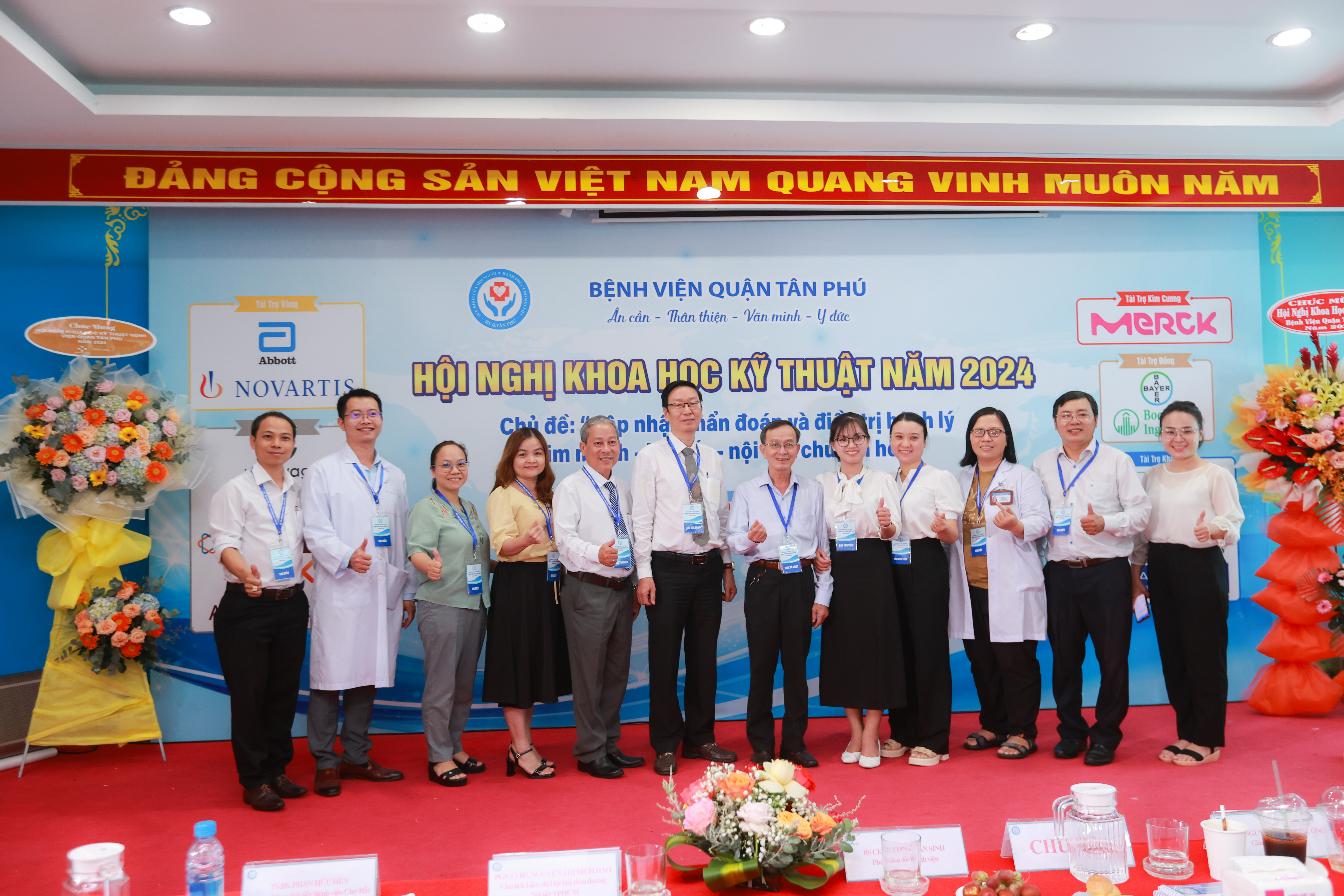 Bệnh viện quận Tân Phú đã tổ chức thành công hội nghị khoa học kỹ thuật bệnh viện quận Tân Phú năm 2024