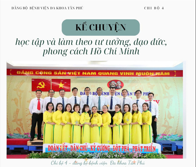Kể chuyện học tập và làm theo tư tưởng đạo đức phong cách Hồ Chí Minh 
