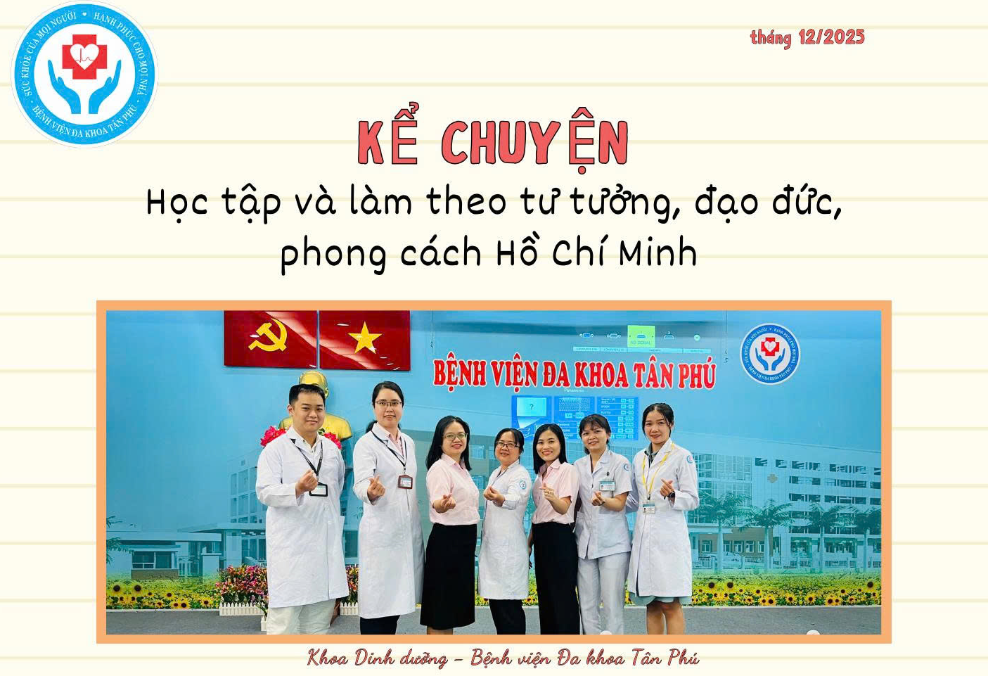 Kể chuyện học tập và làm theo tư tưởng đạo đức phong cách Hồ Chí Minh 