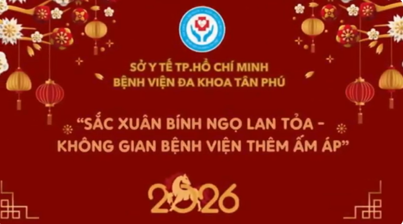 Sắc xuân Bính Ngọ lan tỏa- Không gian Bệnh viện thêm ấm áp