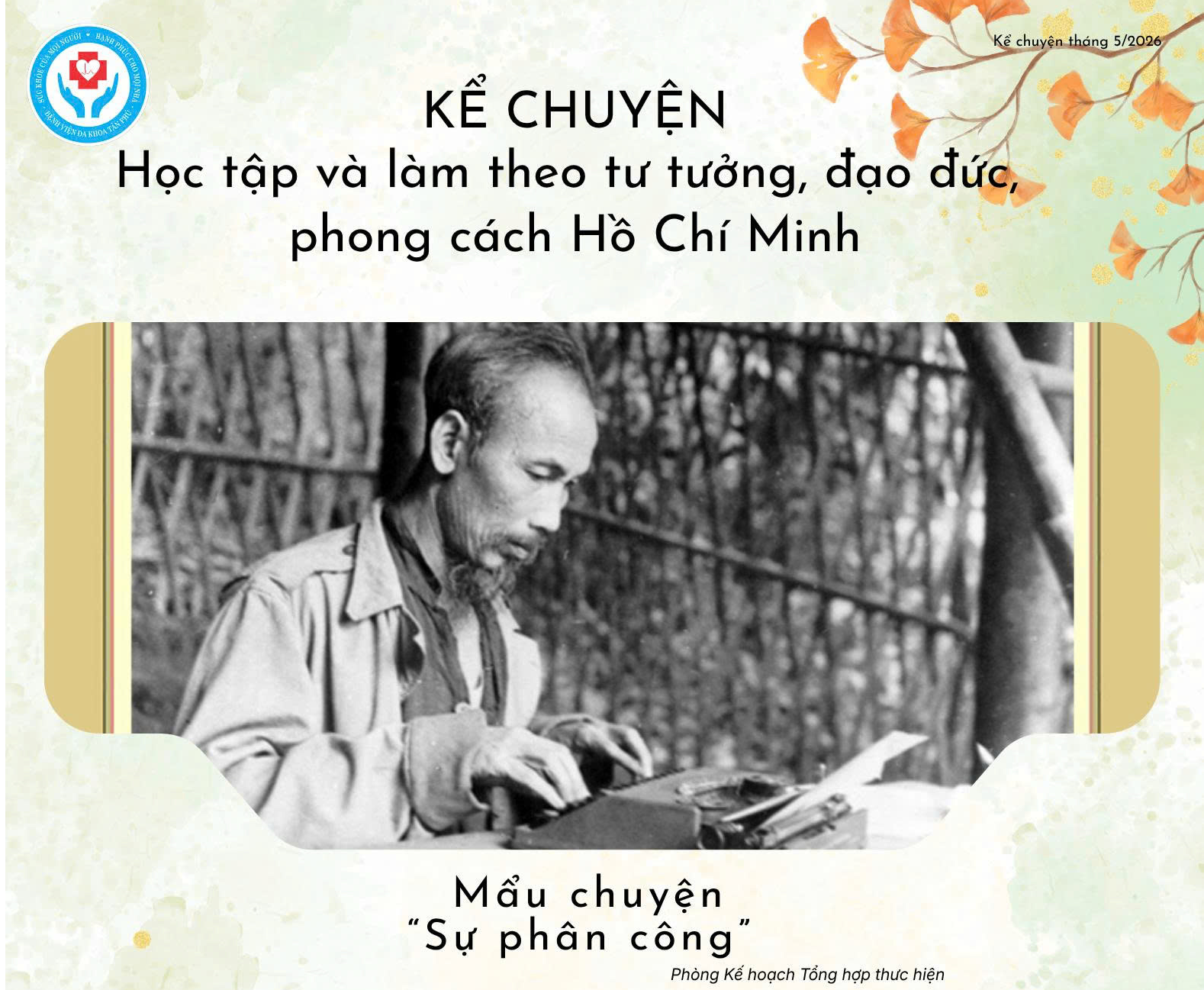 Kể chuyện học tập và làm theo tư tưởng đạo đức phong cách Hồ Chí Minh 
