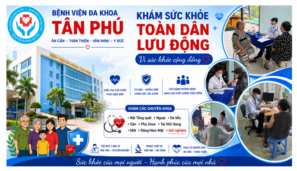 TỔNG KẾT HOẠT ĐỘNG KHÁM SỨC KHỎE LƯU ĐỘNG TỪ NGÀY 18/8/2026-21/8/2026