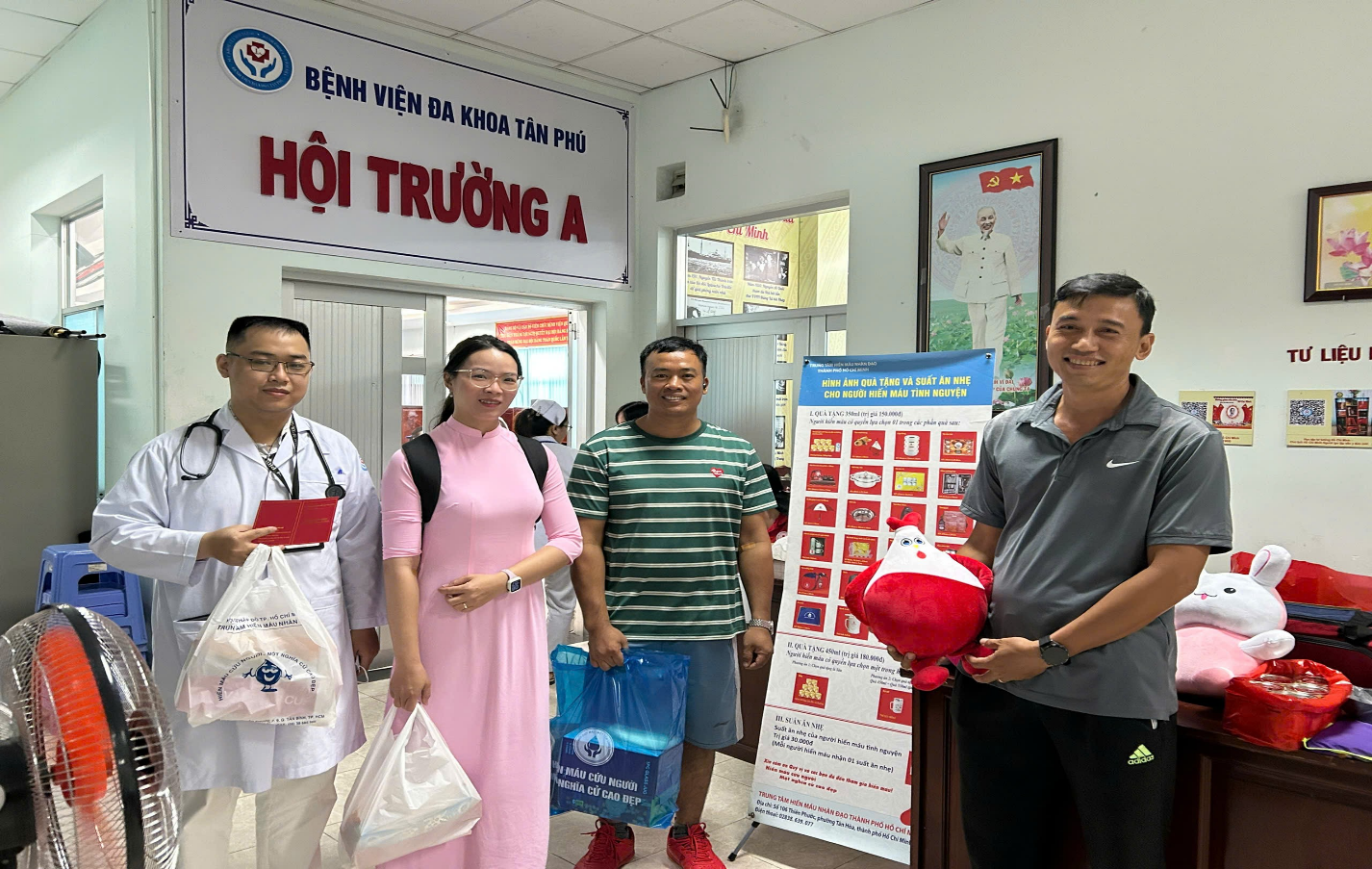 NGÀY HỘI “HIẾN MÁU TÌNH NGUYỆN” LẦN THỨ 3  TẠI BỆNH VIỆN ĐA KHOA TÂN PHÚ NĂM 2025