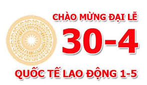 Thông báo nghỉ 30/4 và 1/5