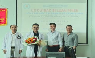 bac si tre benh vien da khoa tan phu tinh nguyen ve cong tac tai tram y te xa an long thanh pho ho chi minh