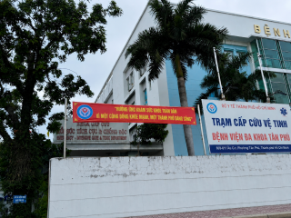 benh vien da khoa tan phu trien khai  chien dich 60 ngay kham suc khoe toan dan tren dia ban phuong tan phu