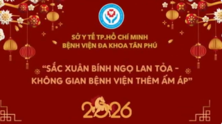 sac xuan binh ngo lan toa  khong gian benh vien them am ap