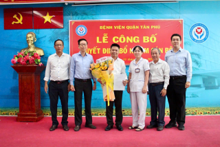 ban tin le cong bo quyet dinh bo nhiem   pho truong phong dieu duong benh vien quan tan phu ngay 10 thang 02 nam 2025