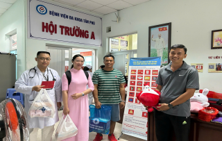 ngay hoi “hien mau tinh nguyen” lan thu 3  tai benh vien da khoa tan phu nam 2025